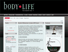 Tablet Screenshot of bodylifeforum.com